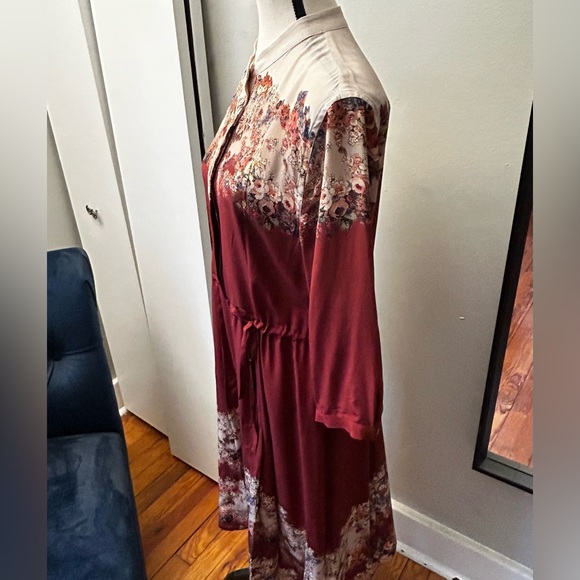 All Saints 100% Silk Dress - Picture 3 of 9